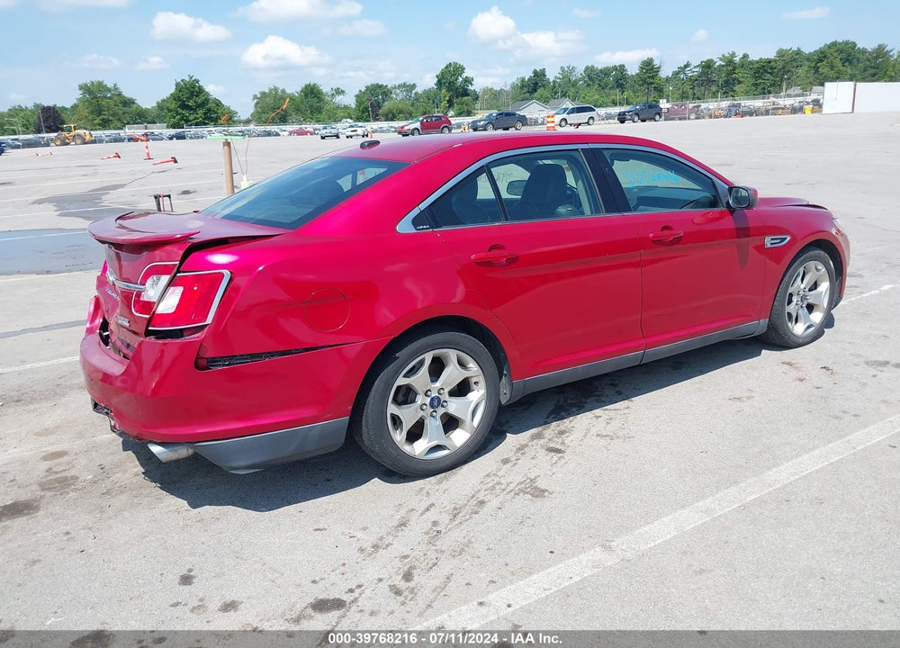 2011 FORD TAURUS SHO VIN: 1FAHP2KT8BG149046