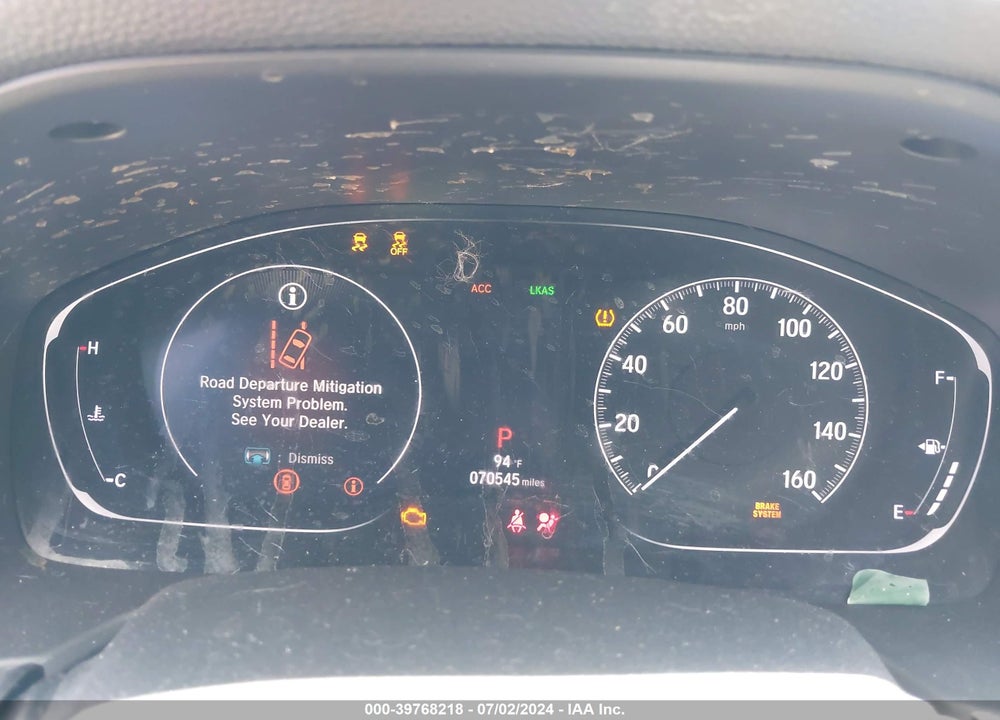 2018 HONDA ACCORD TOURING VIN: 1HGCV1F91JA085020