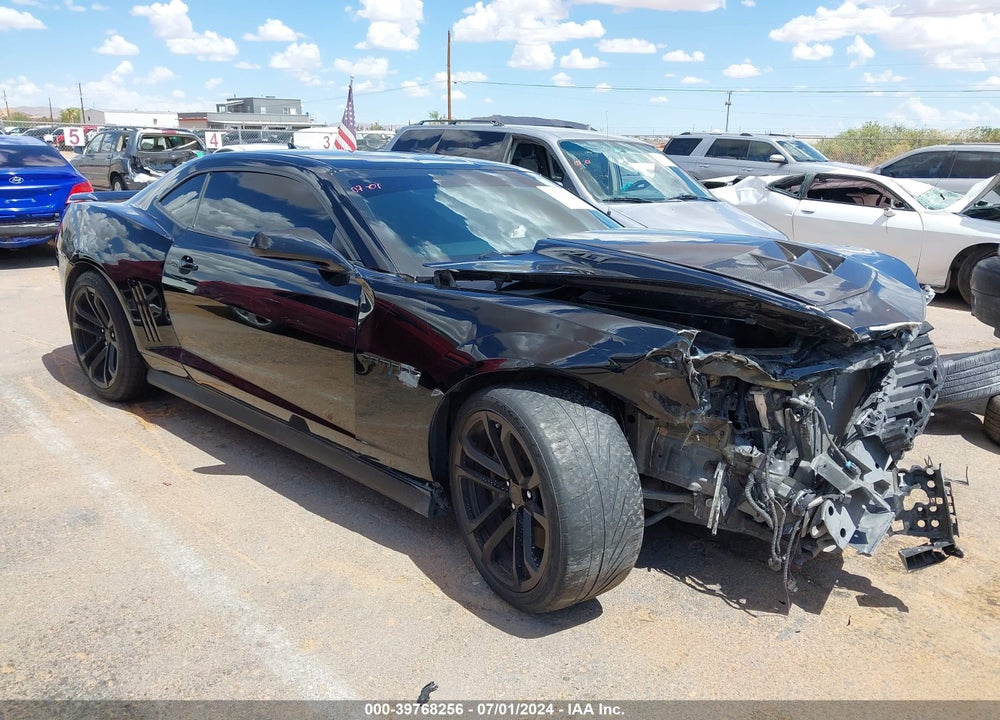 2014 CHEVROLET CAMARO ZL1 VIN: 2G1FZ1EP9E9801463