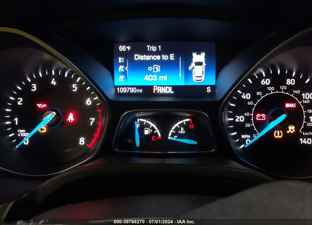 2017 FORD FOCUS SE VIN: 1FADP3K29HL247739