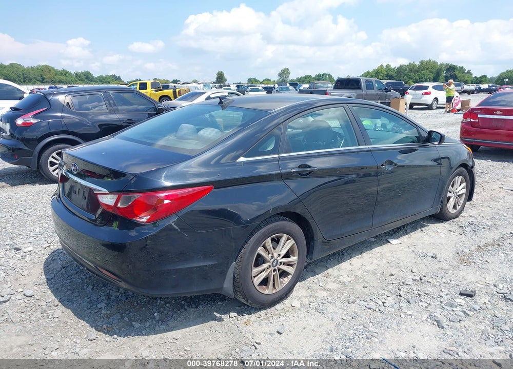 2012 HYUNDAI SONATA GLS VIN: 5NPEB4AC4CH474525