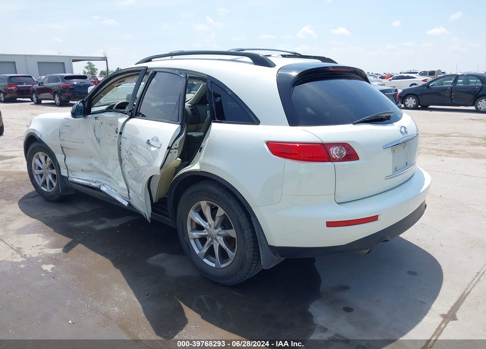 2008 INFINITI FX35 VIN: JNRAS08U18X103243