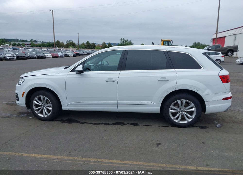 2017 AUDI Q7 2.0T PREMIUM VIN: WA1AHAF78HD043913