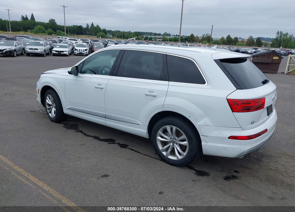 2017 AUDI Q7 2.0T PREMIUM VIN: WA1AHAF78HD043913