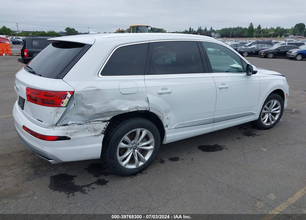 2017 AUDI Q7 2.0T PREMIUM VIN: WA1AHAF78HD043913