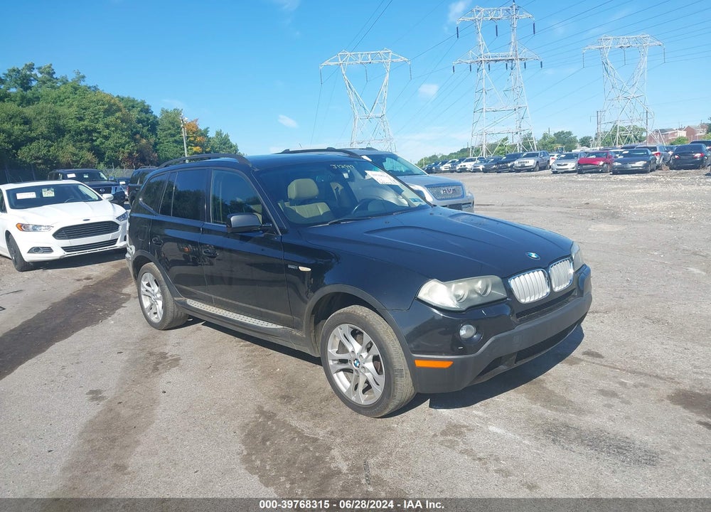 2008 BMW X3 3.0SI VIN: WBXPC93448WJ12949