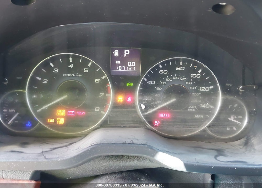 2012 SUBARU OUTBACK 2.5I LIMITED VIN: 4S4BRCLC6C3231523
