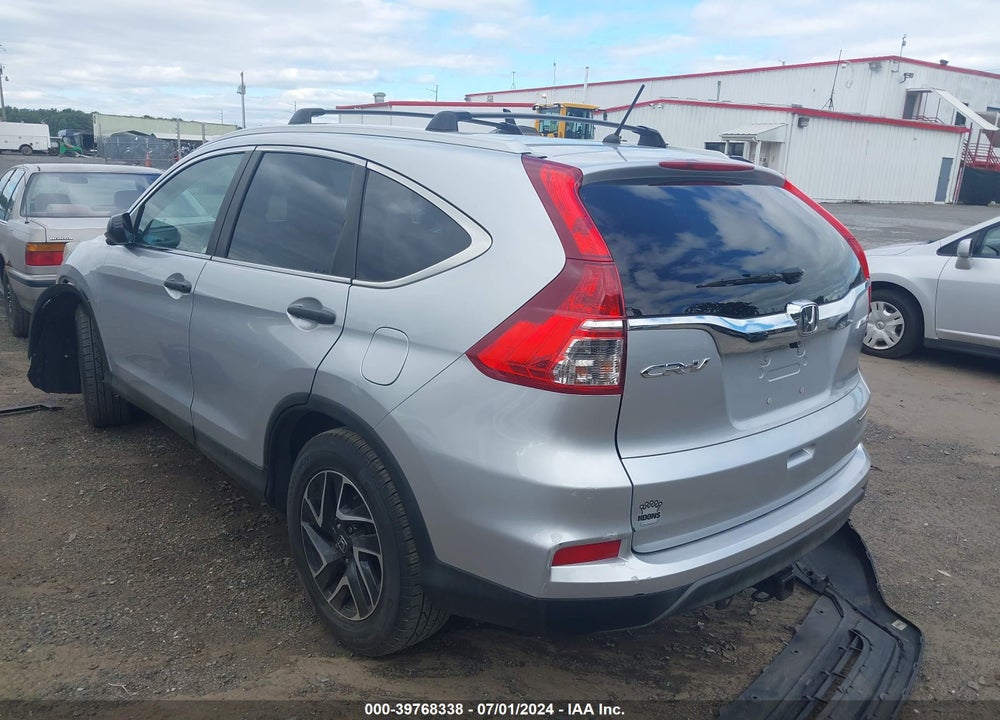 2016 HONDA CR-V SE VIN: 2HKRM4H47GH673987