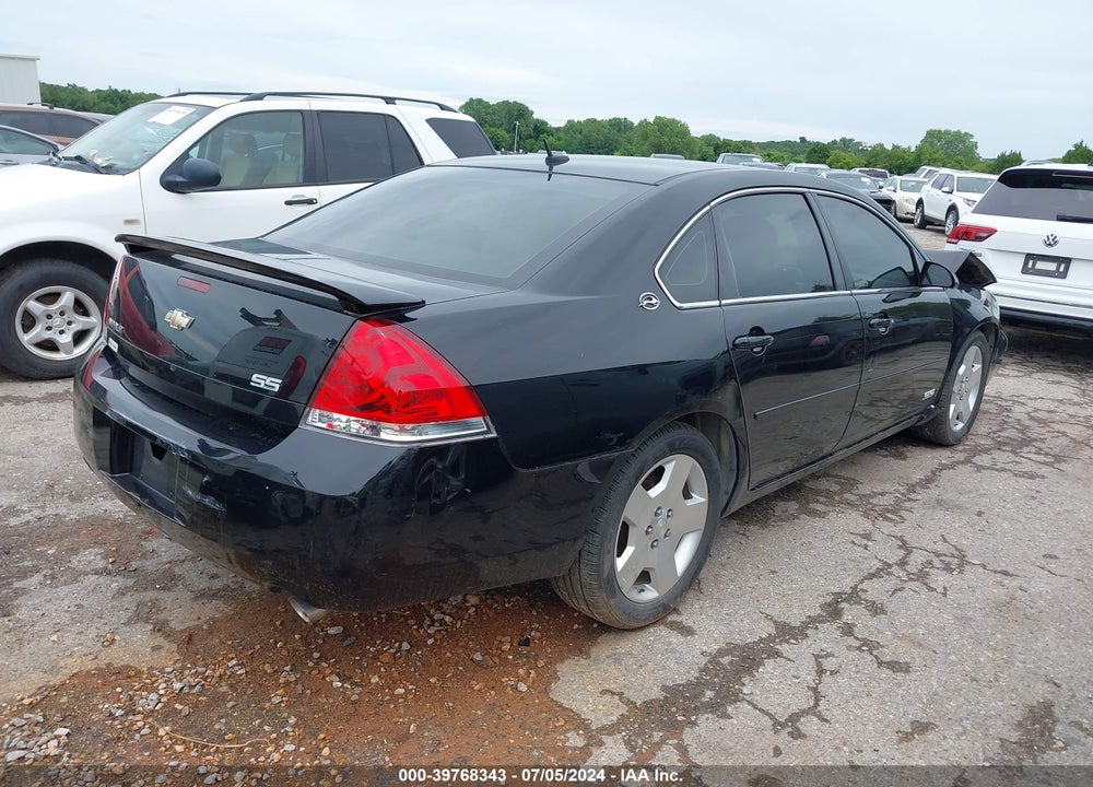 2007 CHEVROLET IMPALA  SS VIN: 2G1WD58C779235384