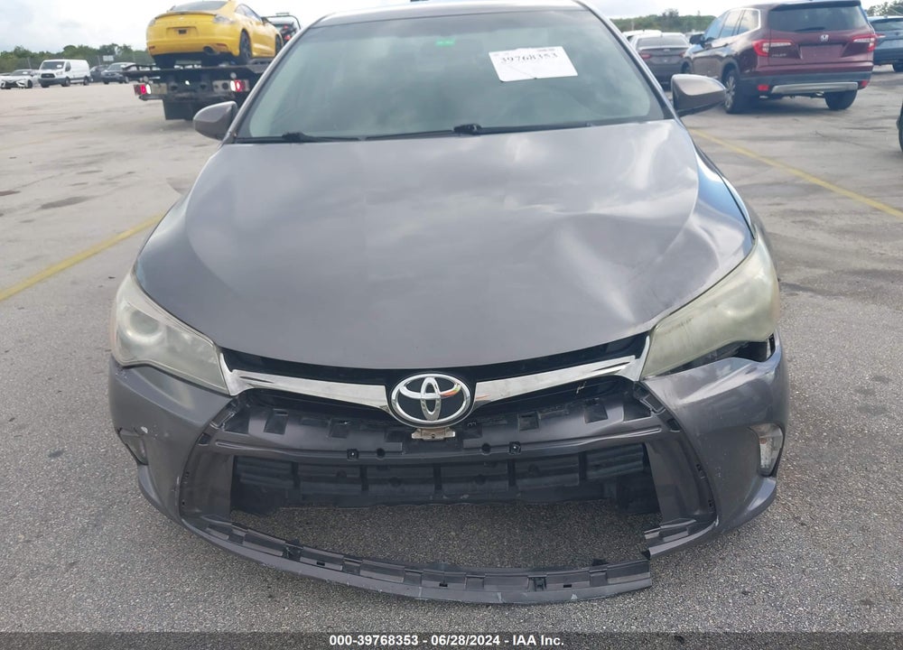2015 TOYOTA CAMRY SE VIN: 4T1BF1FK5FU496397