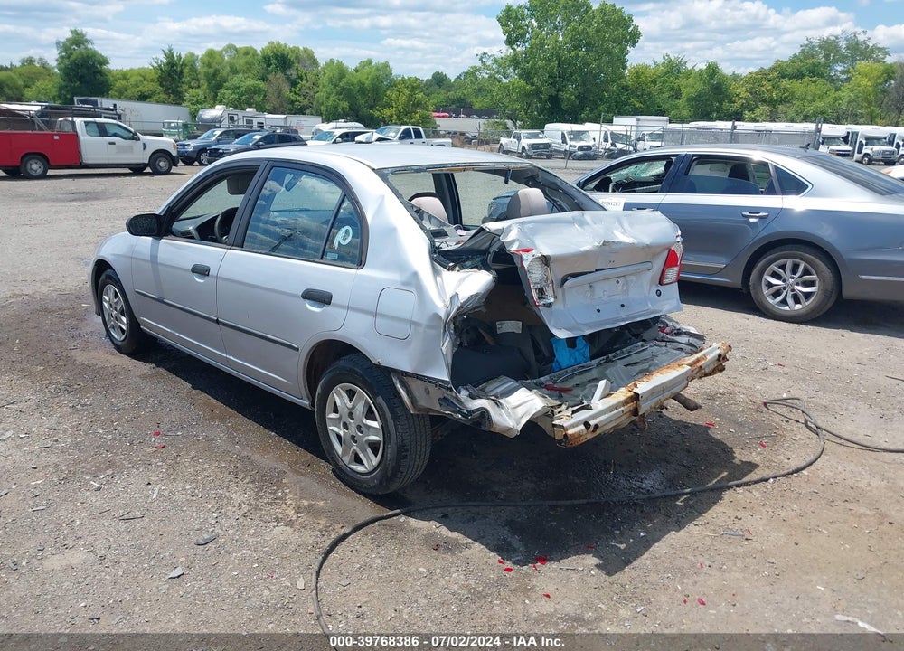 2004 HONDA CIVIC VIN: 1HGES16344L009040