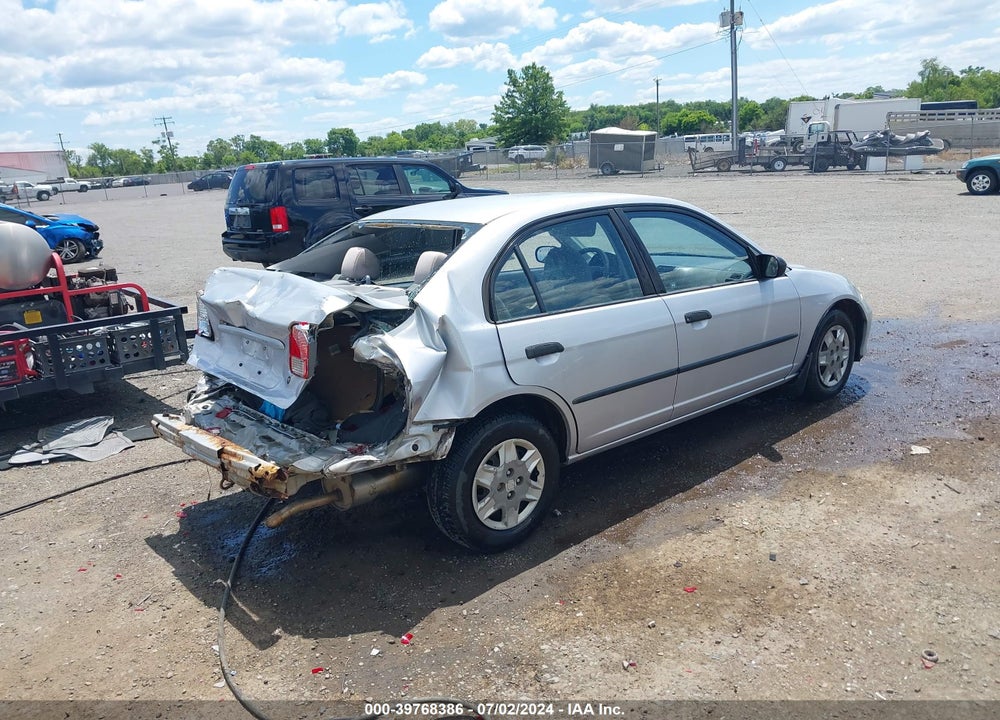2004 HONDA CIVIC VIN: 1HGES16344L009040