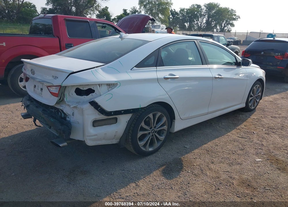 2014 HYUNDAI SONATA SE VIN: 5NPEC4AC9EH917431