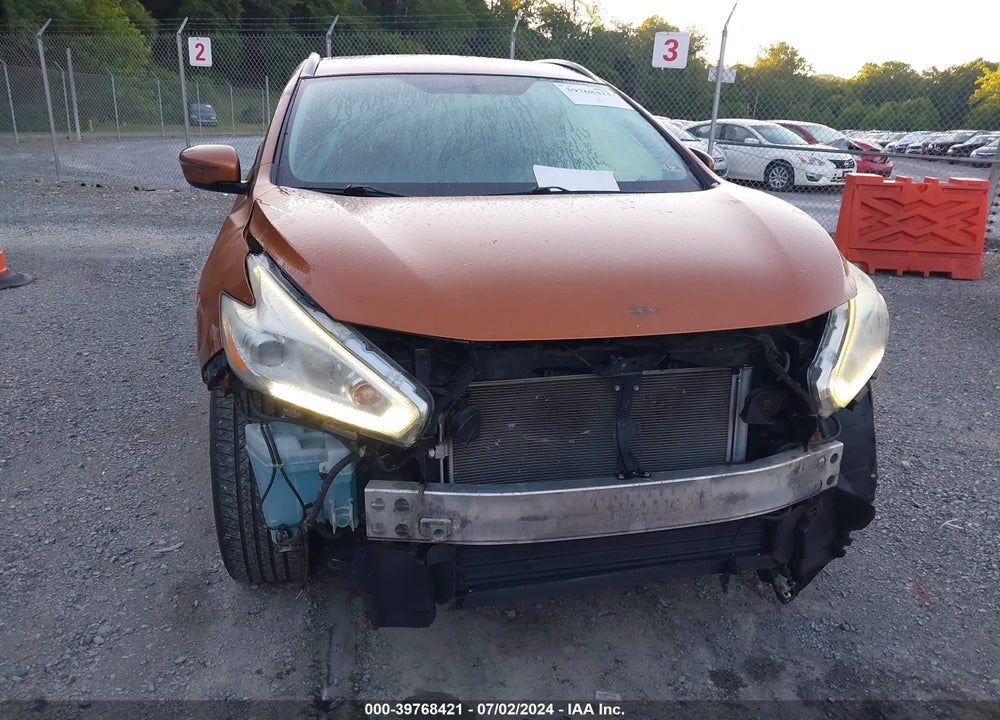2016 NISSAN MURANO PLATINUM/S/SL/SV VIN: 5N1AZ2MH8GN118280