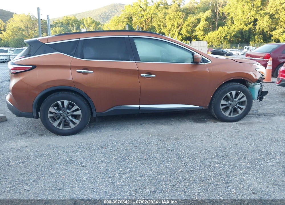2016 NISSAN MURANO PLATINUM/S/SL/SV VIN: 5N1AZ2MH8GN118280