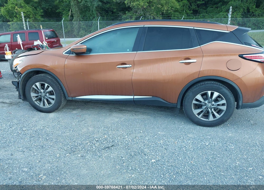 2016 NISSAN MURANO PLATINUM/S/SL/SV VIN: 5N1AZ2MH8GN118280