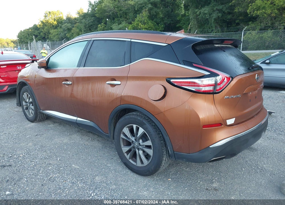 2016 NISSAN MURANO PLATINUM/S/SL/SV VIN: 5N1AZ2MH8GN118280