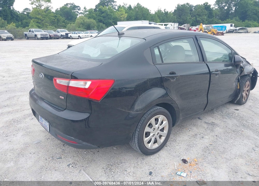2013 KIA RIO LX VIN: KNADM4A38D6183248