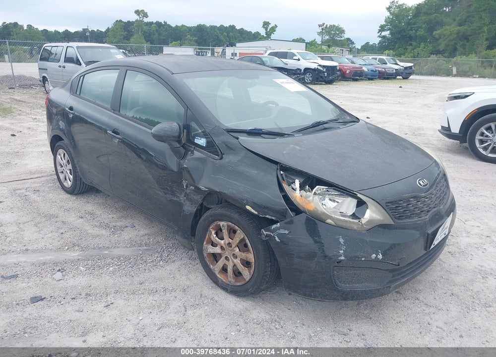 2013 KIA RIO LX VIN: KNADM4A38D6183248