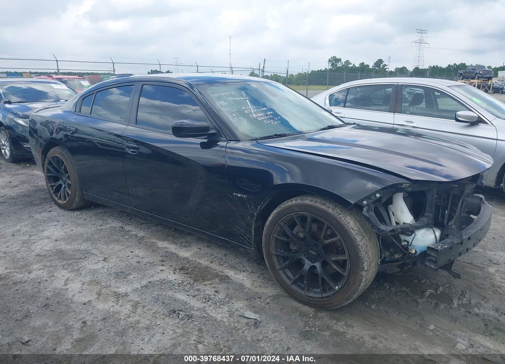 2018 DODGE CHARGER R/T RWD VIN: 2C3CDXCT1JH175567