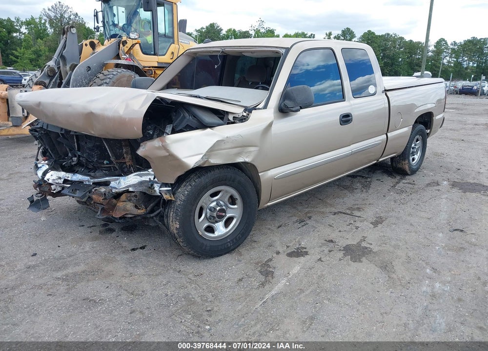 2004 GMC SIERRA 1500 SLE VIN: 2GTEC19T341284282