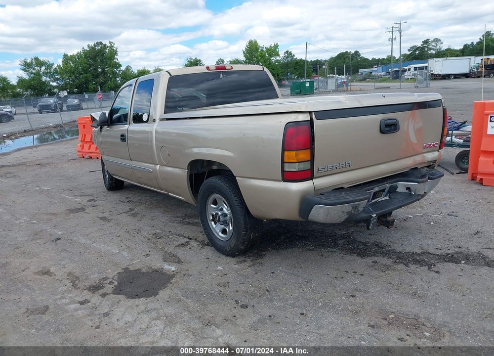 2004 GMC SIERRA 1500 SLE VIN: 2GTEC19T341284282