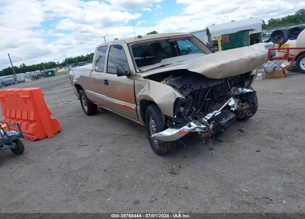 2004 GMC SIERRA 1500 SLE VIN: 2GTEC19T341284282