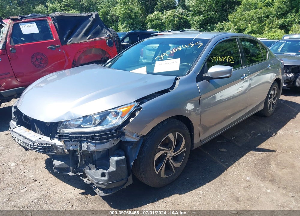 2017 HONDA ACCORD LX VIN: 1HGCR2F35HA217616