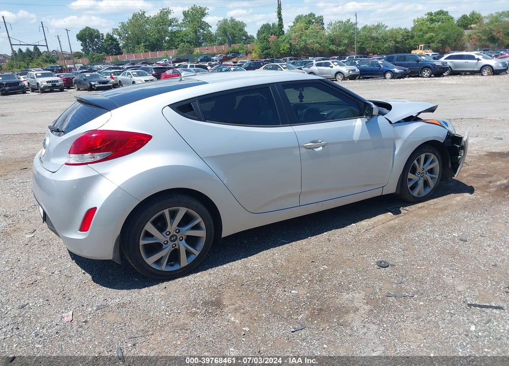2016 HYUNDAI VELOSTER VIN: KMHTC6AD0GU279926