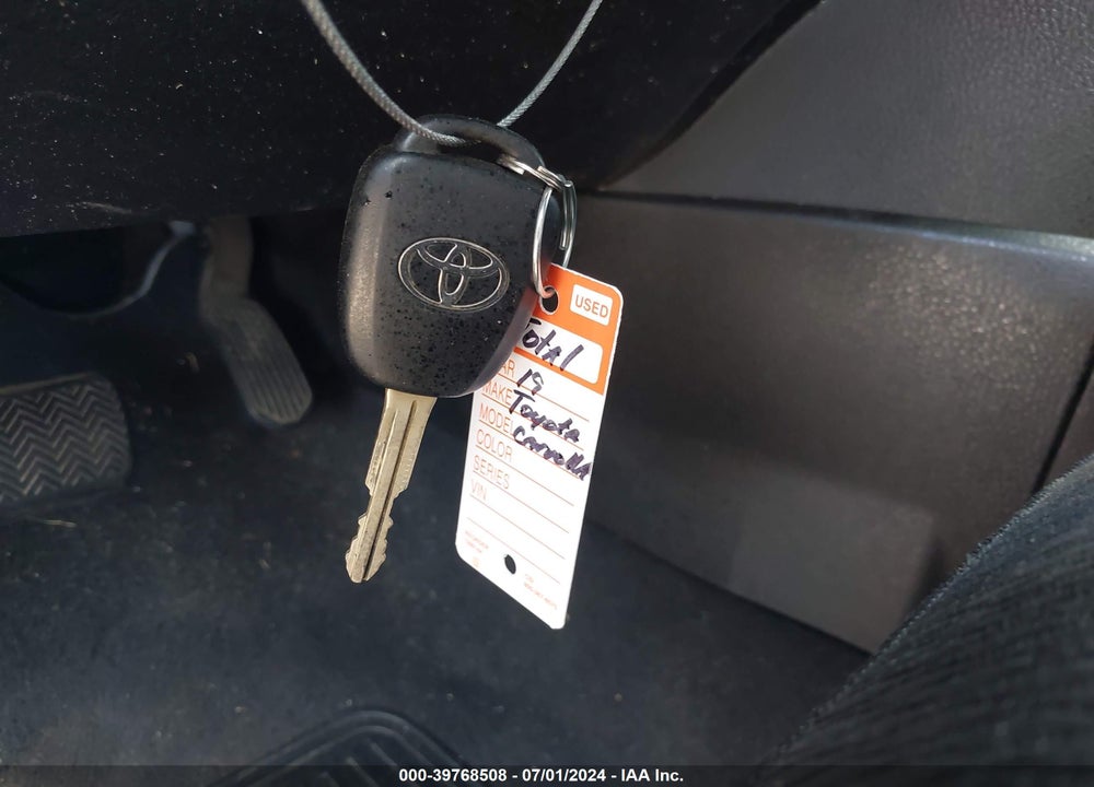 2019 TOYOTA COROLLA LE VIN: 5YFBURHE5KP891607