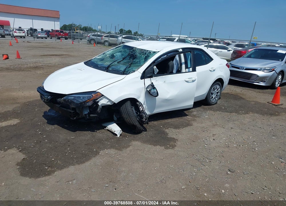 2019 TOYOTA COROLLA LE VIN: 5YFBURHE5KP891607