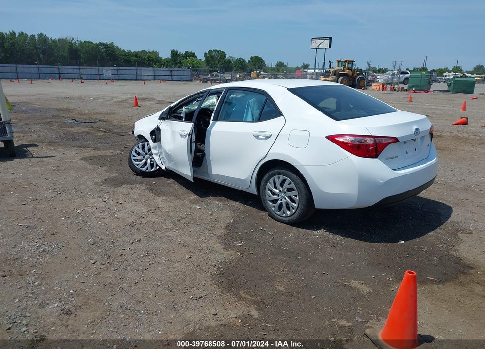 2019 TOYOTA COROLLA LE VIN: 5YFBURHE5KP891607