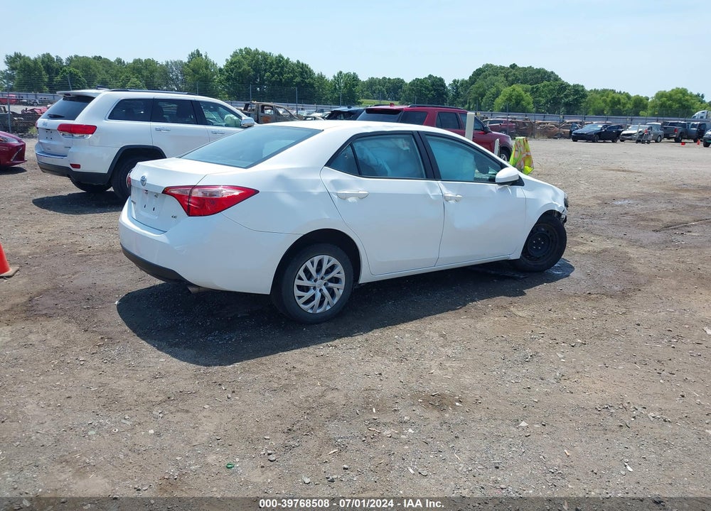 2019 TOYOTA COROLLA LE VIN: 5YFBURHE5KP891607