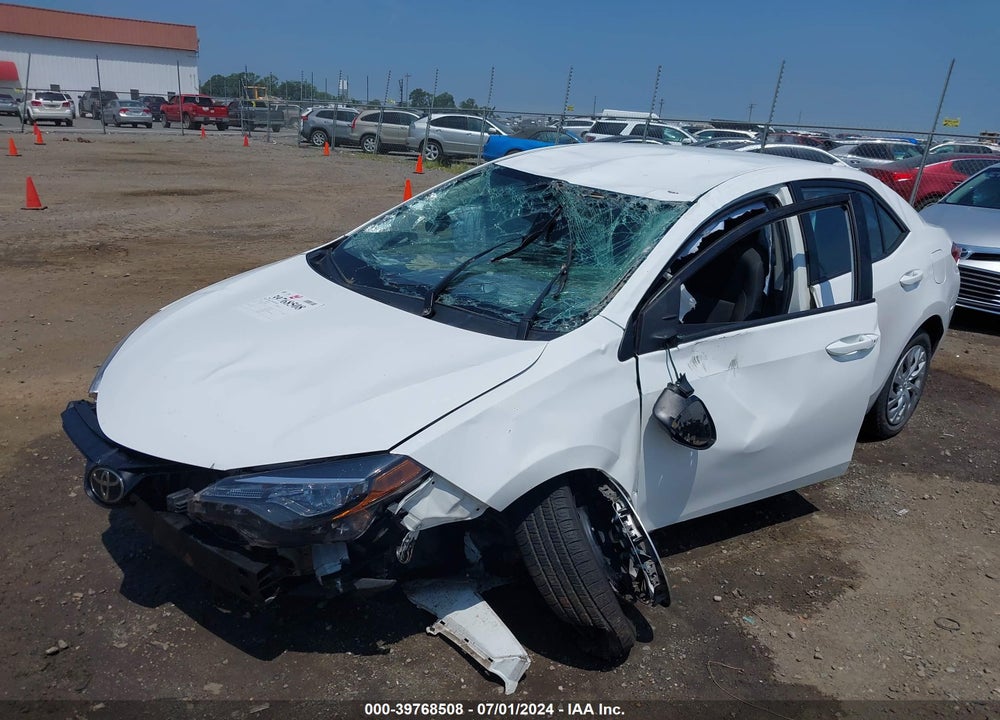 2019 TOYOTA COROLLA LE VIN: 5YFBURHE5KP891607
