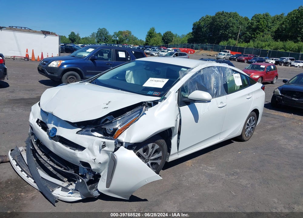 2022 TOYOTA PRIUS XLE AWD-E VIN: JTDL9MFU9N3033329