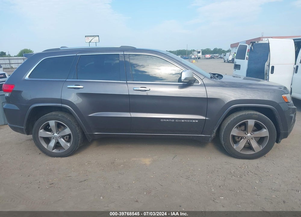 2014 JEEP GRAND CHEROKEE OVERLAND VIN: 1C4RJECG5EC179992