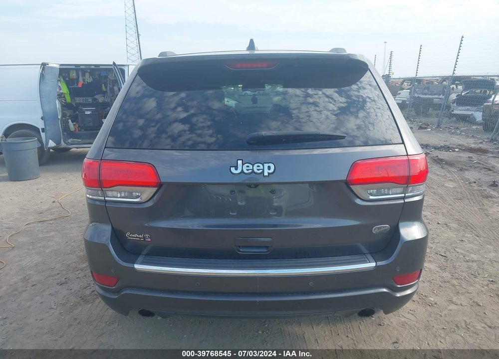 2014 JEEP GRAND CHEROKEE OVERLAND VIN: 1C4RJECG5EC179992