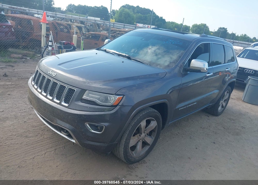 2014 JEEP GRAND CHEROKEE OVERLAND VIN: 1C4RJECG5EC179992