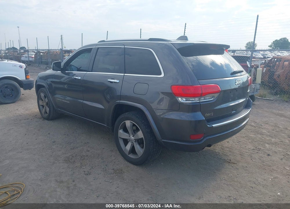 2014 JEEP GRAND CHEROKEE OVERLAND VIN: 1C4RJECG5EC179992