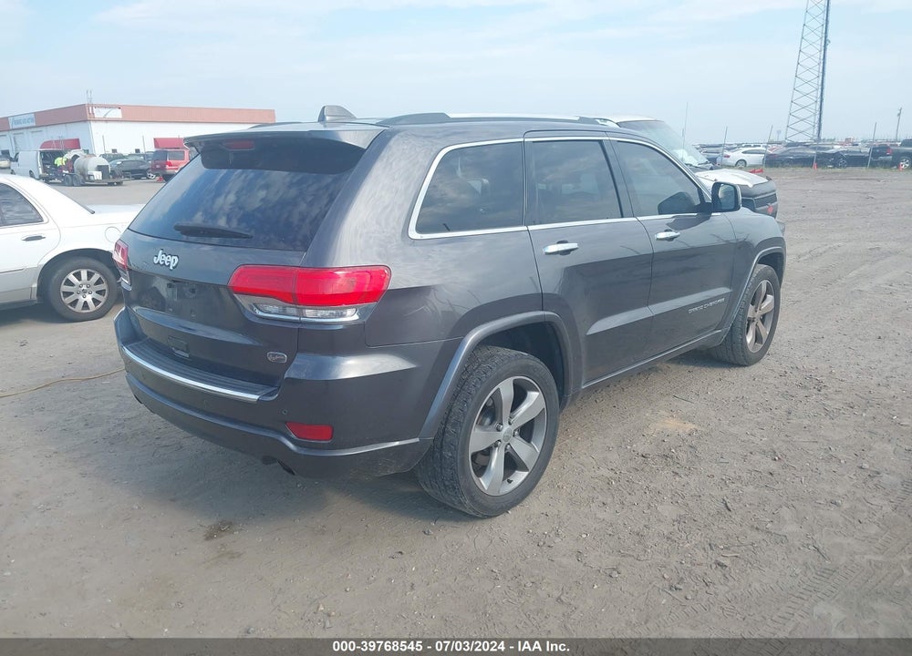 2014 JEEP GRAND CHEROKEE OVERLAND VIN: 1C4RJECG5EC179992