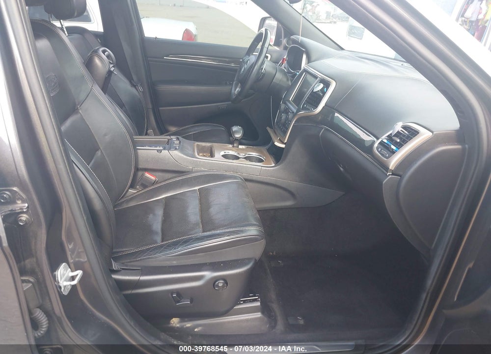 2014 JEEP GRAND CHEROKEE OVERLAND VIN: 1C4RJECG5EC179992