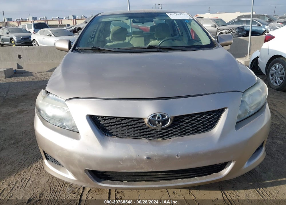 2010 TOYOTA COROLLA LE VIN: 1NXBU4EE1AZ180166