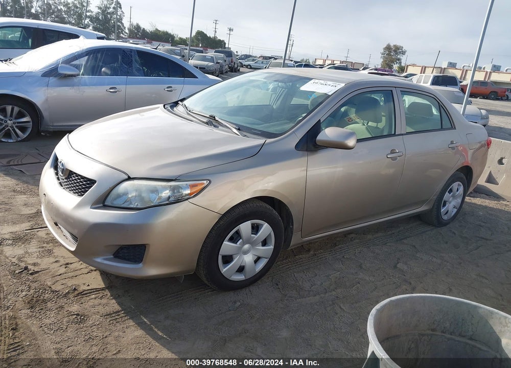 2010 TOYOTA COROLLA LE VIN: 1NXBU4EE1AZ180166