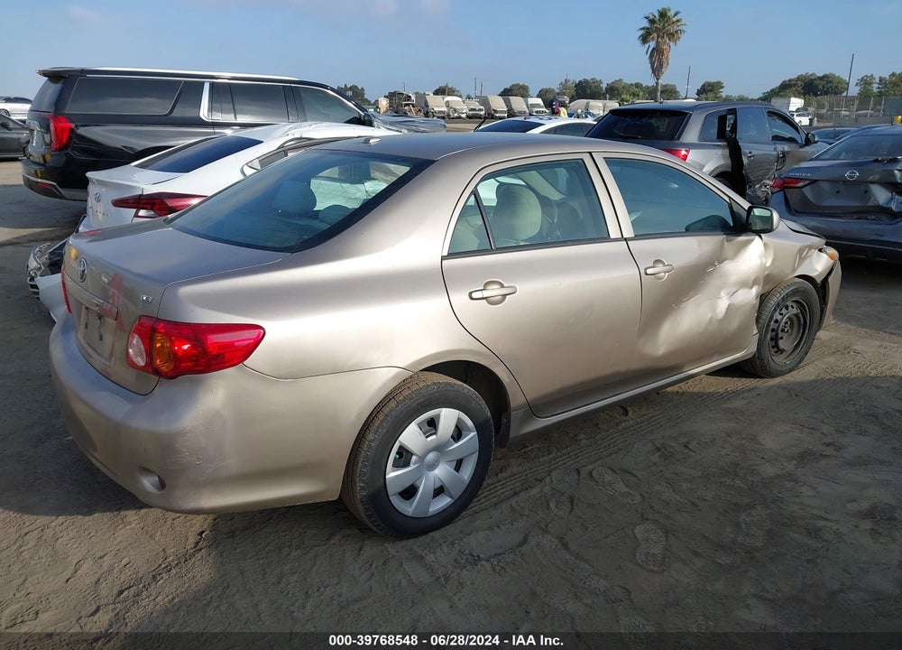 2010 TOYOTA COROLLA LE VIN: 1NXBU4EE1AZ180166