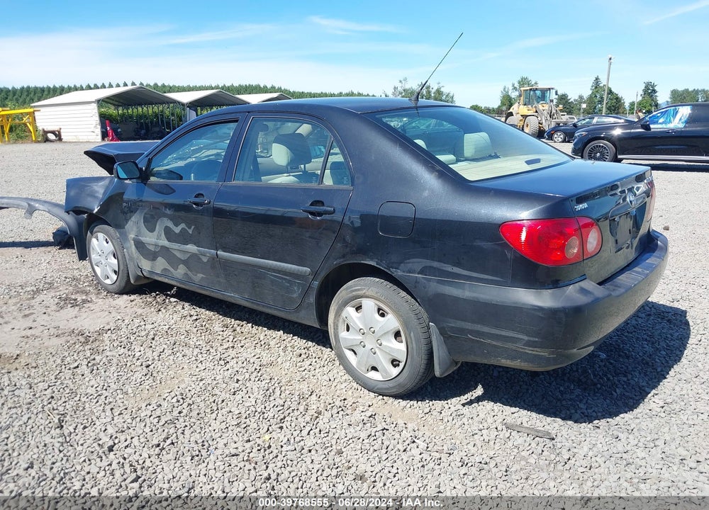 2005 TOYOTA COROLLA CE VIN: JTDBR32E052066357