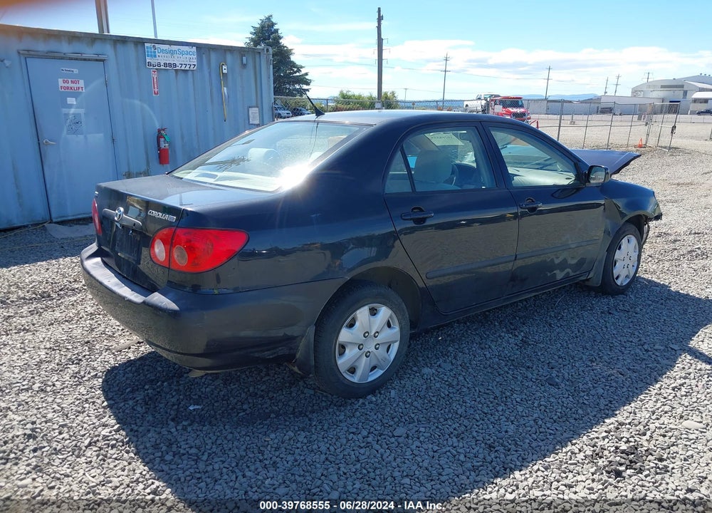 2005 TOYOTA COROLLA CE VIN: JTDBR32E052066357