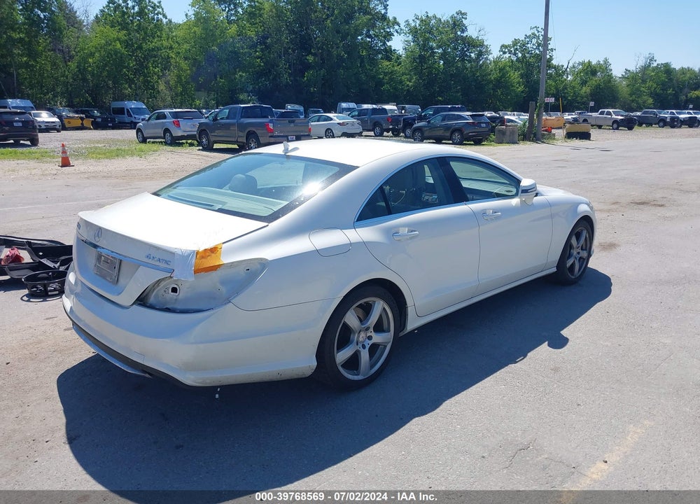 2013 MERCEDES-BENZ CLS 550 4MATIC VIN: WDDLJ9BBXDA065991
