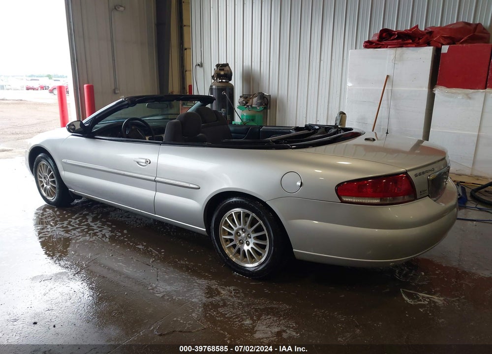 2006 CHRYSLER SEBRING TOURING VIN: 1C3EL55R66N160885