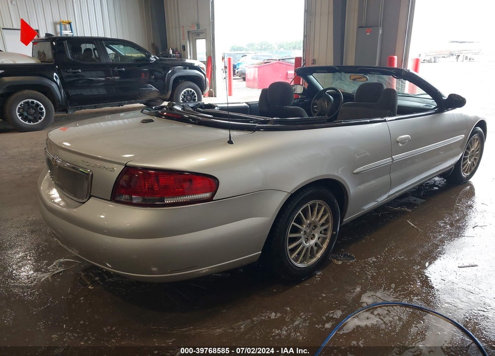 2006 CHRYSLER SEBRING TOURING VIN: 1C3EL55R66N160885