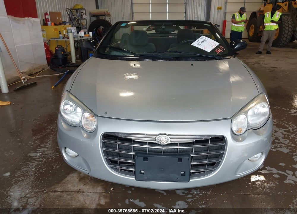 2006 CHRYSLER SEBRING TOURING VIN: 1C3EL55R66N160885